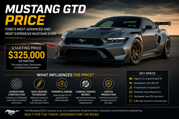 Mustang GTD Price