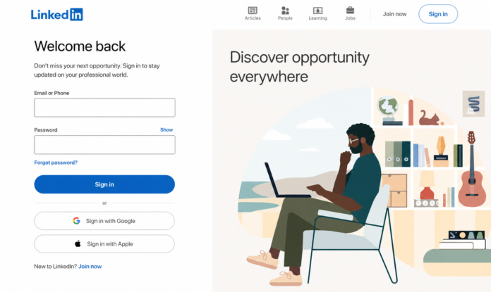 LinkedIn Login