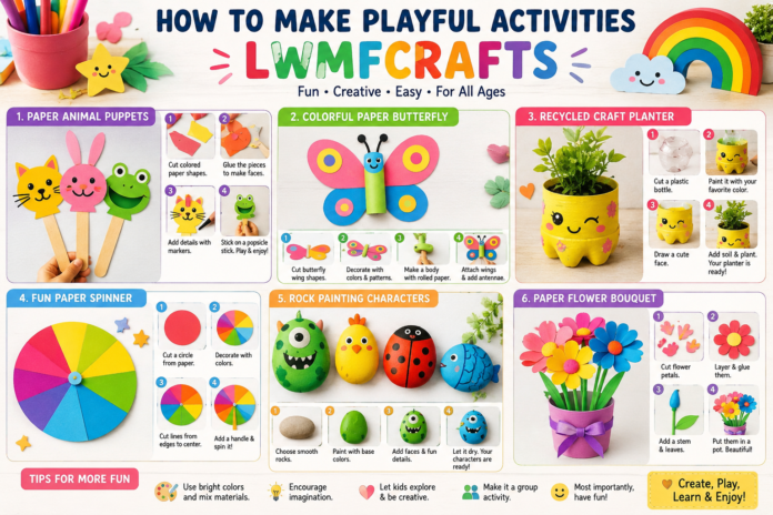 how to make playful activities lwmfcrafts