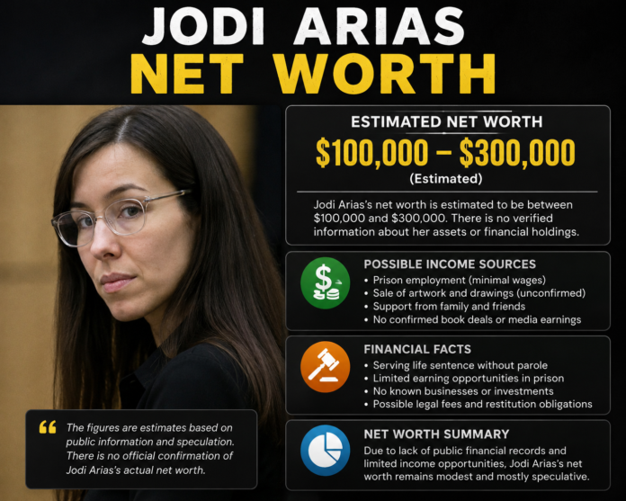 Jodi Arias Net Worth