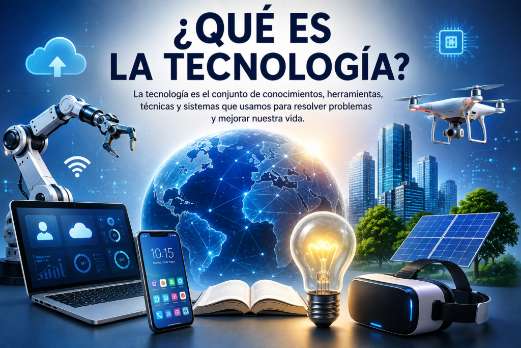 ¿Qué es la tecnología?