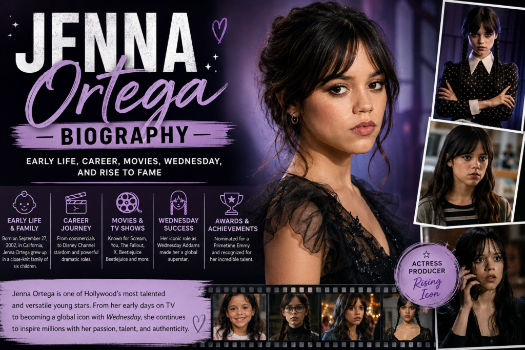 Jenna Ortega Biography