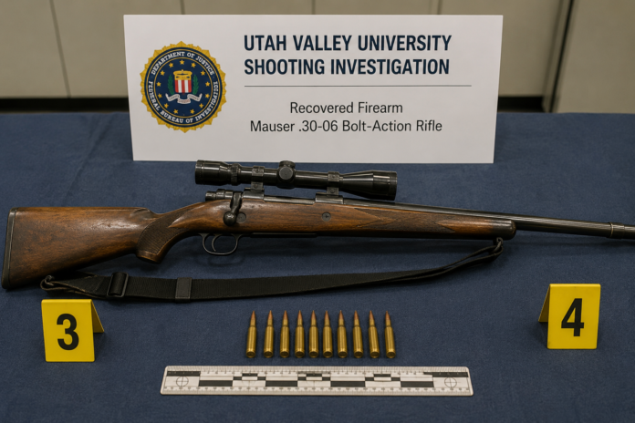 Charlie Kirk Shooter Gun