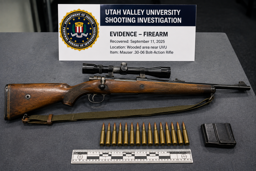 Charlie Kirk Shooter Gun
