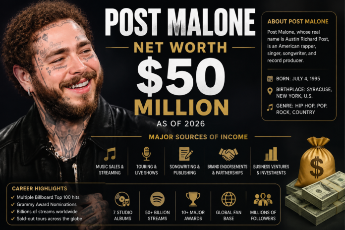 Post Malone Net Worth