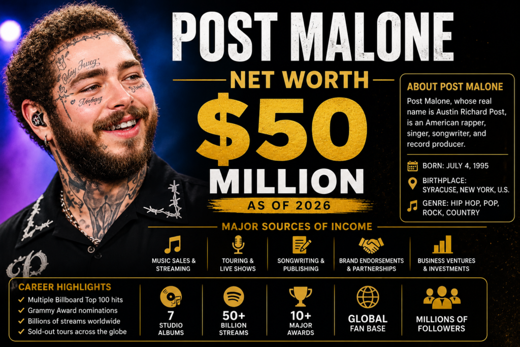 Post Malone Net Worth