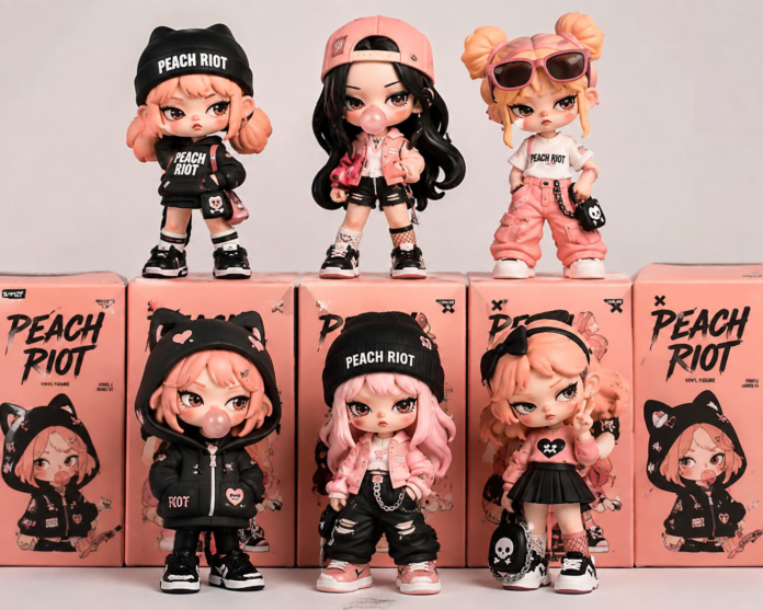 Peach Riot Figures
